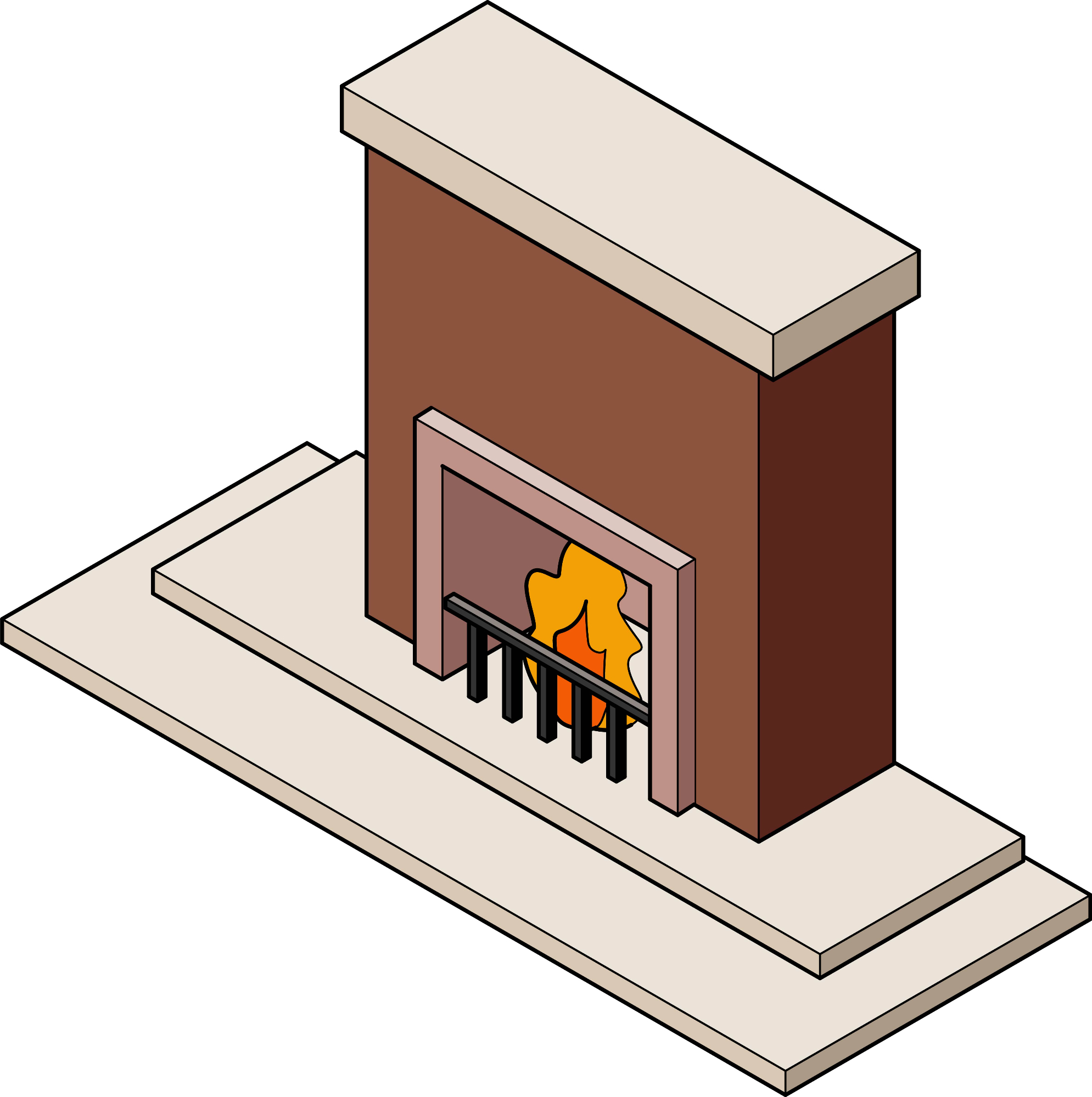 Kaminski vložki so mi ustvarili toplino